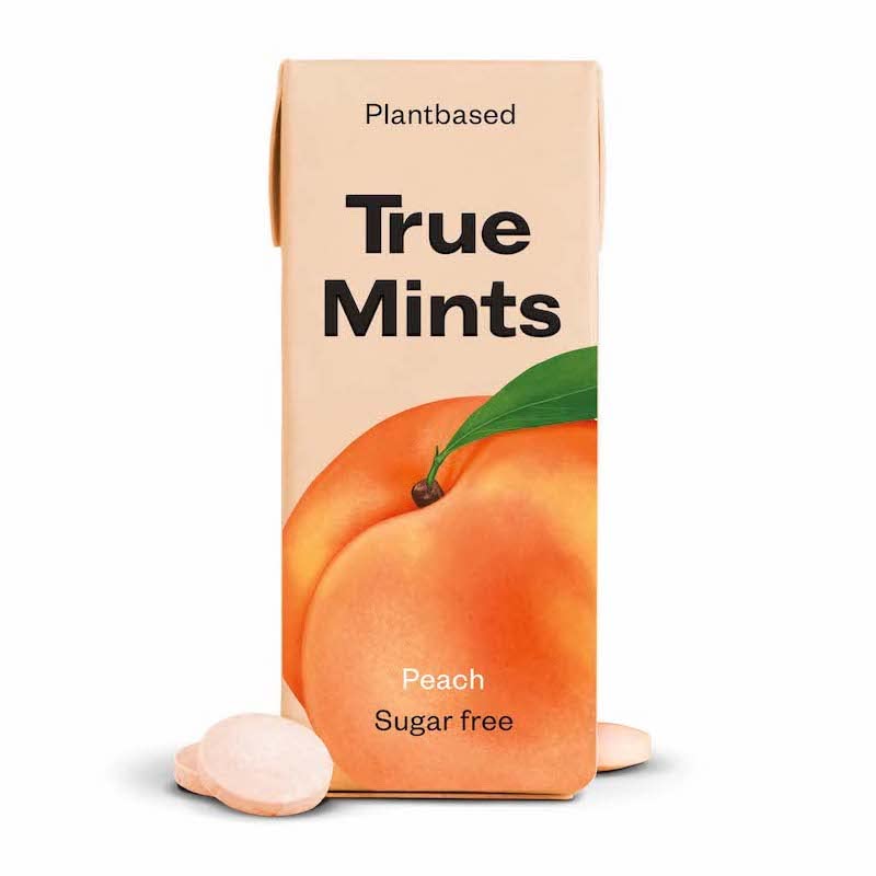 【未開封】TRUE MINTS ミント味 ピーチ味 すいか味 口臭ケアタブレット Amazon | シュガーフリー タブレット菓子［トゥルーミント］ピーチ 1個